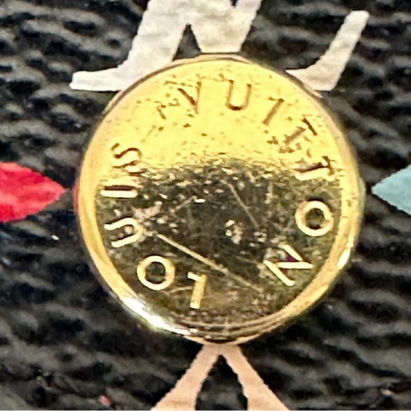 Louis Vuitton Takashi Murakami Sarah Wallet Black Multicolored - Picture 14 of 16